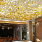 Multicolor Crystal Maple Leaf Chandelier