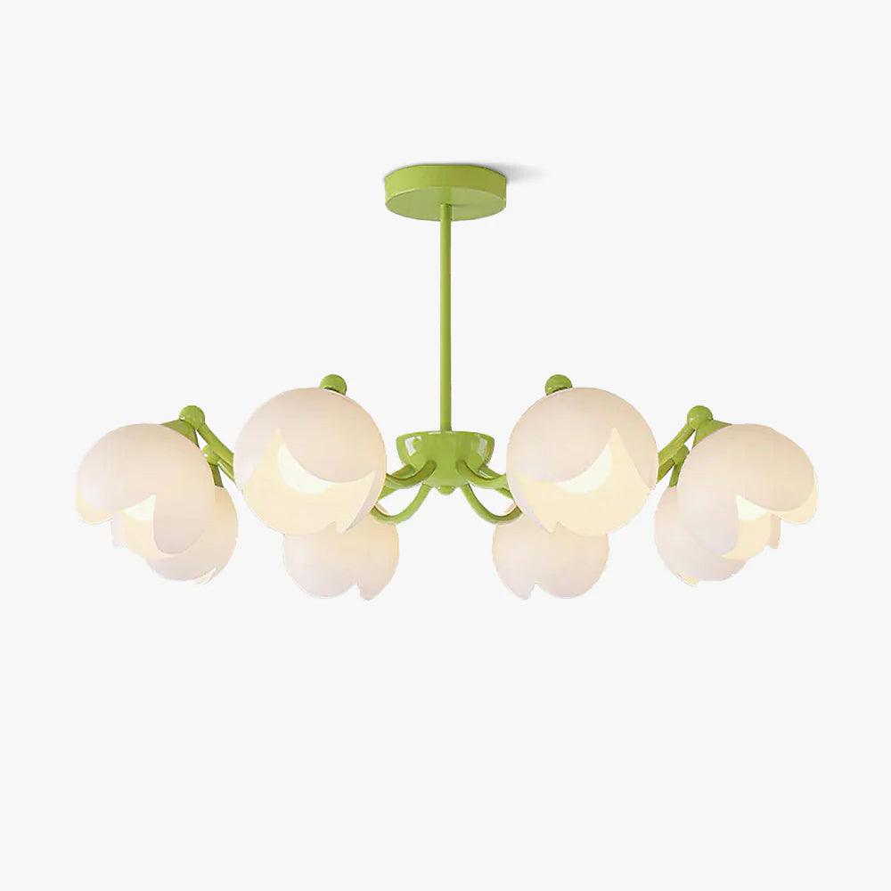 Murano Cream Chandelier