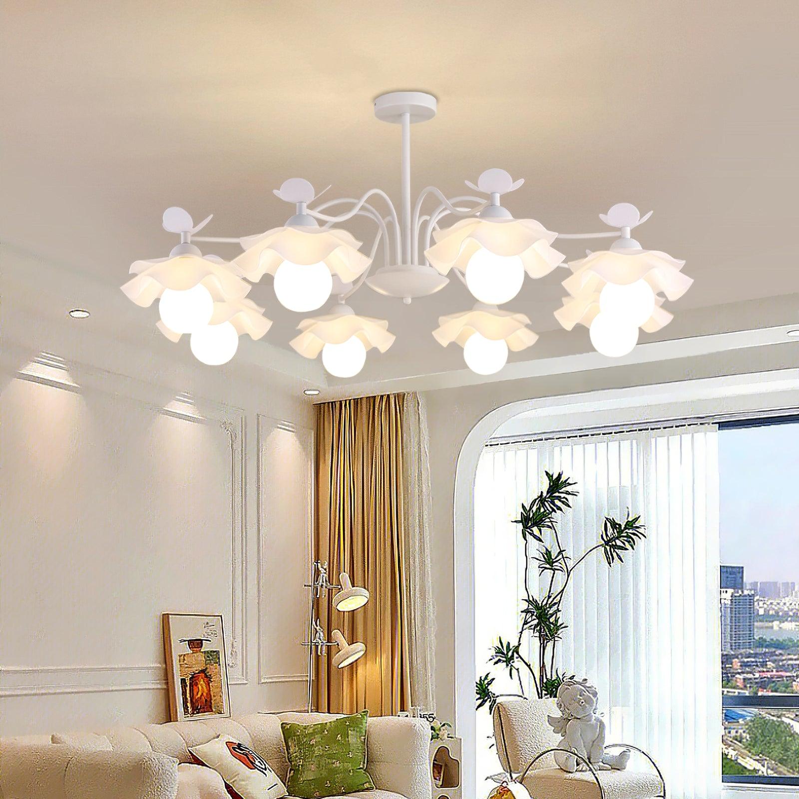 Murano Acrylic Chandelier