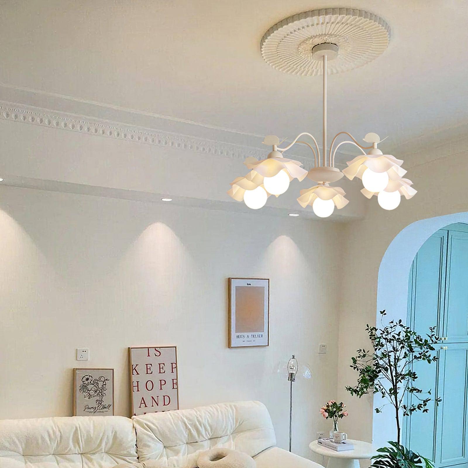 Murano Acrylic Chandelier