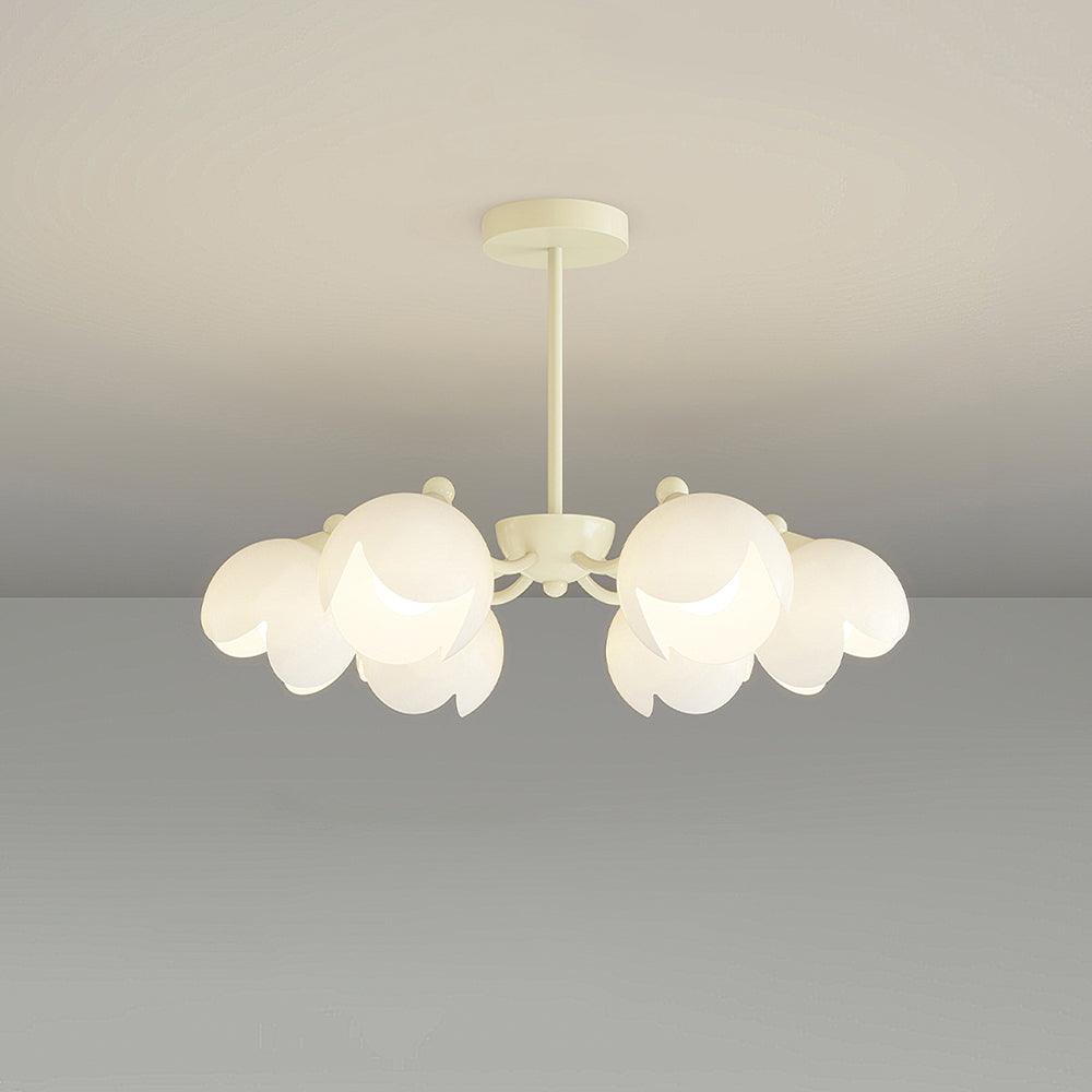 Murano Cream Chandelier