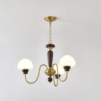 Lustre em formato de cogumelo