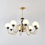 Lustre em formato de cogumelo