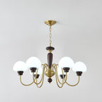 Lustre em formato de cogumelo