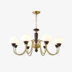 Lustre em formato de cogumelo