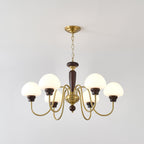 Lustre em formato de cogumelo