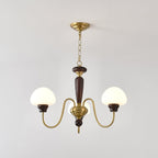 Lustre em formato de cogumelo