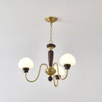 Lustre em formato de cogumelo