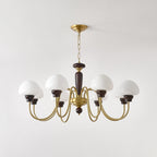 Lustre em formato de cogumelo