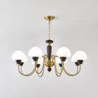 Lustre em formato de cogumelo