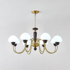 Lustre em formato de cogumelo