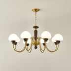 Lustre em formato de cogumelo