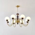 Lustre em formato de cogumelo