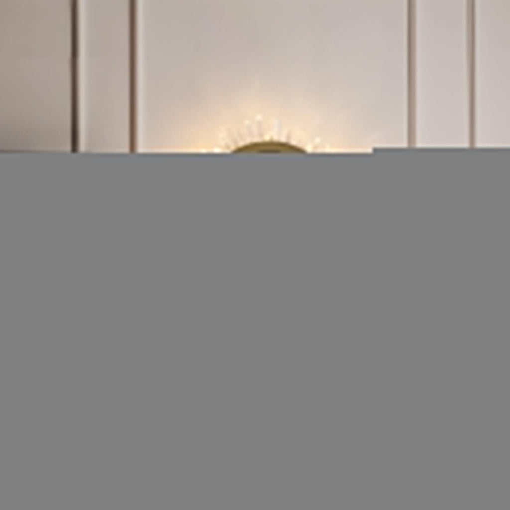 Natural Crystal Wall Lamp