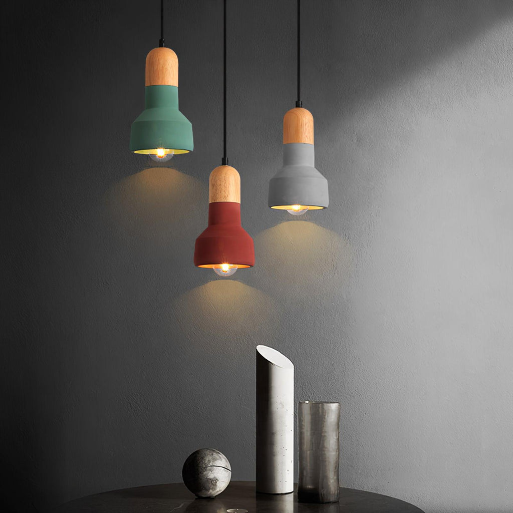 Nessa Wood Pendant Light