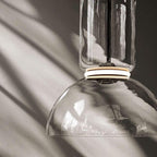 Cylindrical Glass Pendant Light