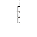 Cylindrical Glass Pendant Light