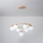 Lustre de madeira Miira 