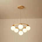Lustre de madeira Miira 