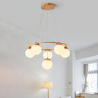 Lustre de madeira Miira 