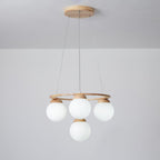 Lustre de madeira Miira 