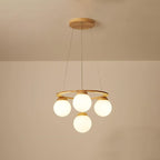 Nuura Miira Wood Chandelier