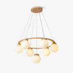 Lustre de madeira Miira 