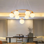 Lustre de madeira Miira 