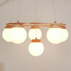 Lustre de madeira Miira 