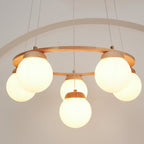 Lustre de madeira Miira 