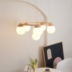 Lustre de madeira Miira 