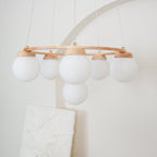 Lustre de madeira Miira 
