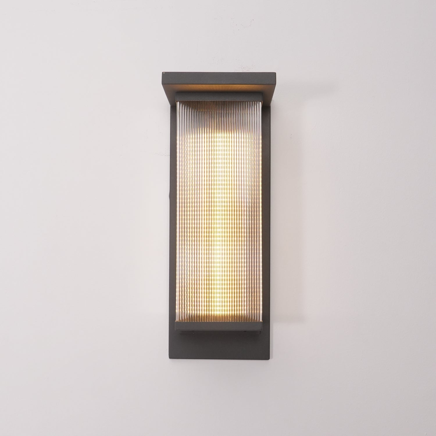 Oleron Box Outdoor Solar Wall Lamp