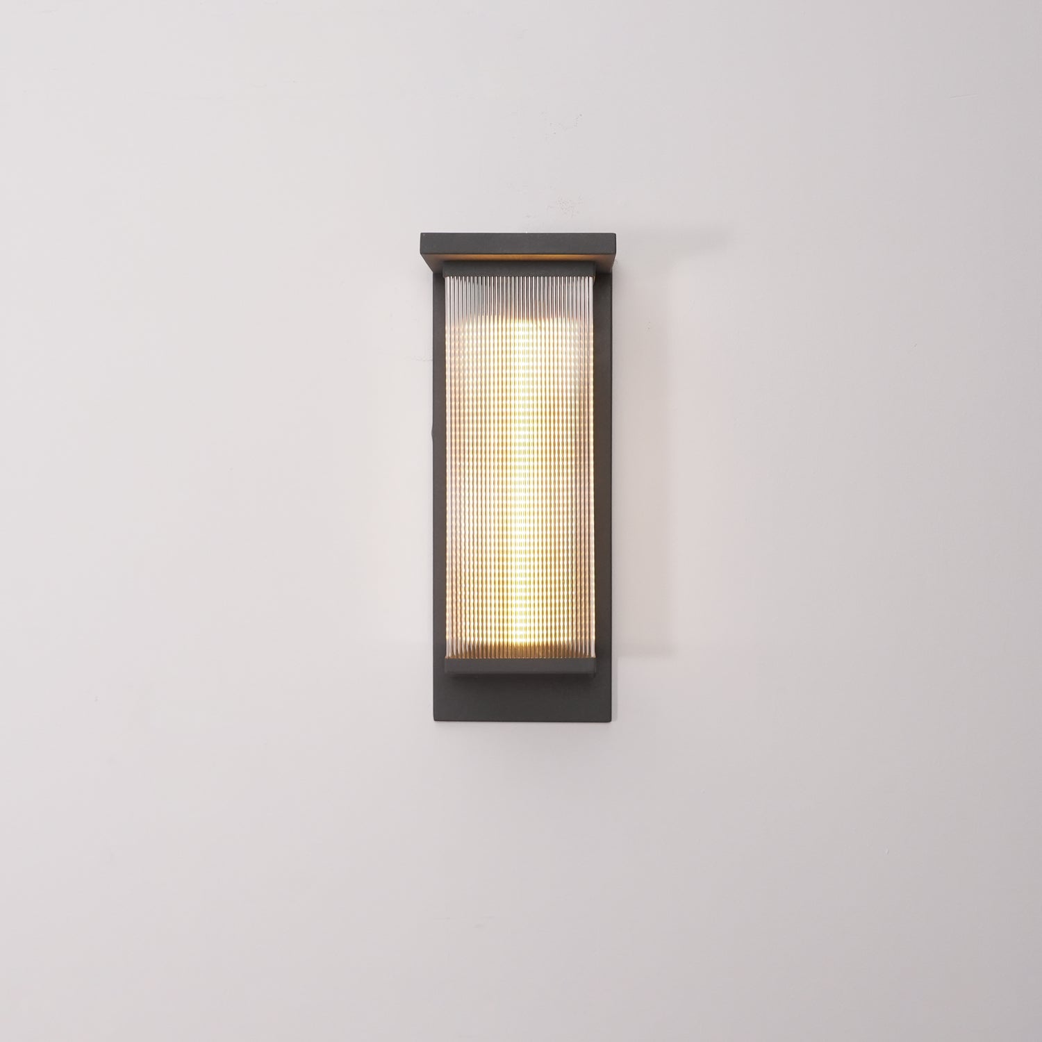 Oleron Box Outdoor Solar Wall Lamp