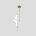 Paper Crane Bird LED Chandelier