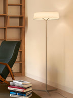 Paper Glow Circular Floor Lamp