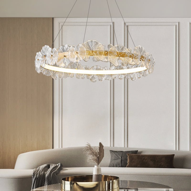 Lustre de pétala Halo