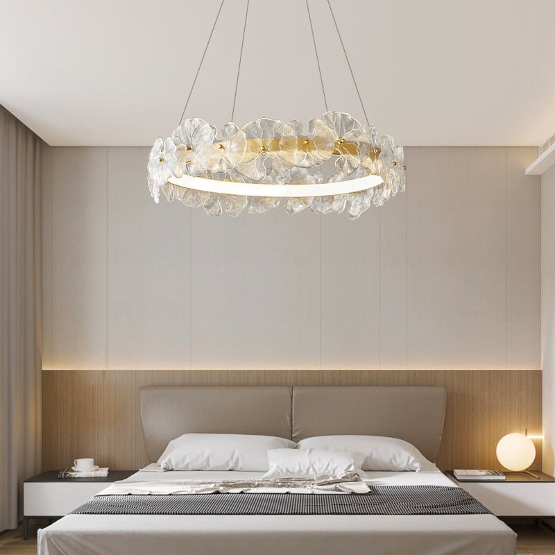Lustre de pétala Halo