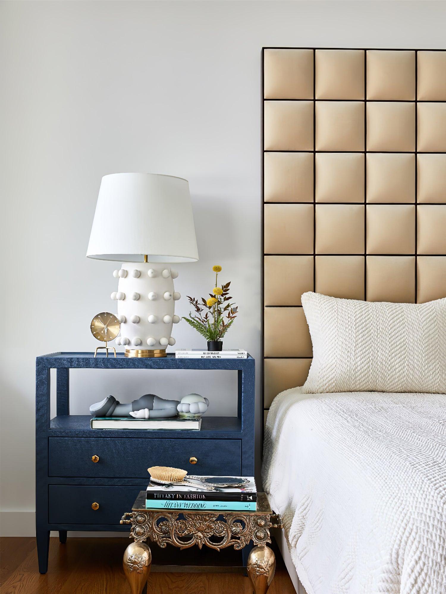 Polka Dot Porcelain Table Lamp