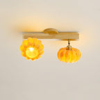 Pumpkin Multi Head Ceiling Lamp