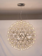 Gold Spark Ball Pendant Light