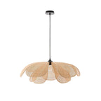 Rattan Petal Pendant Lamp
