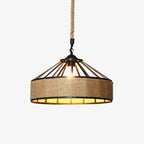 Retro Hemp Rope Exquisite Pendant Light