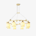 Lustre de Vidro Anelado