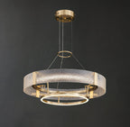 Ripple Glass Chandelier
