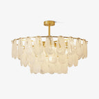 Round Cloud Glass Pendant Light