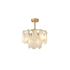 Round Cloud Glass Pendant Light