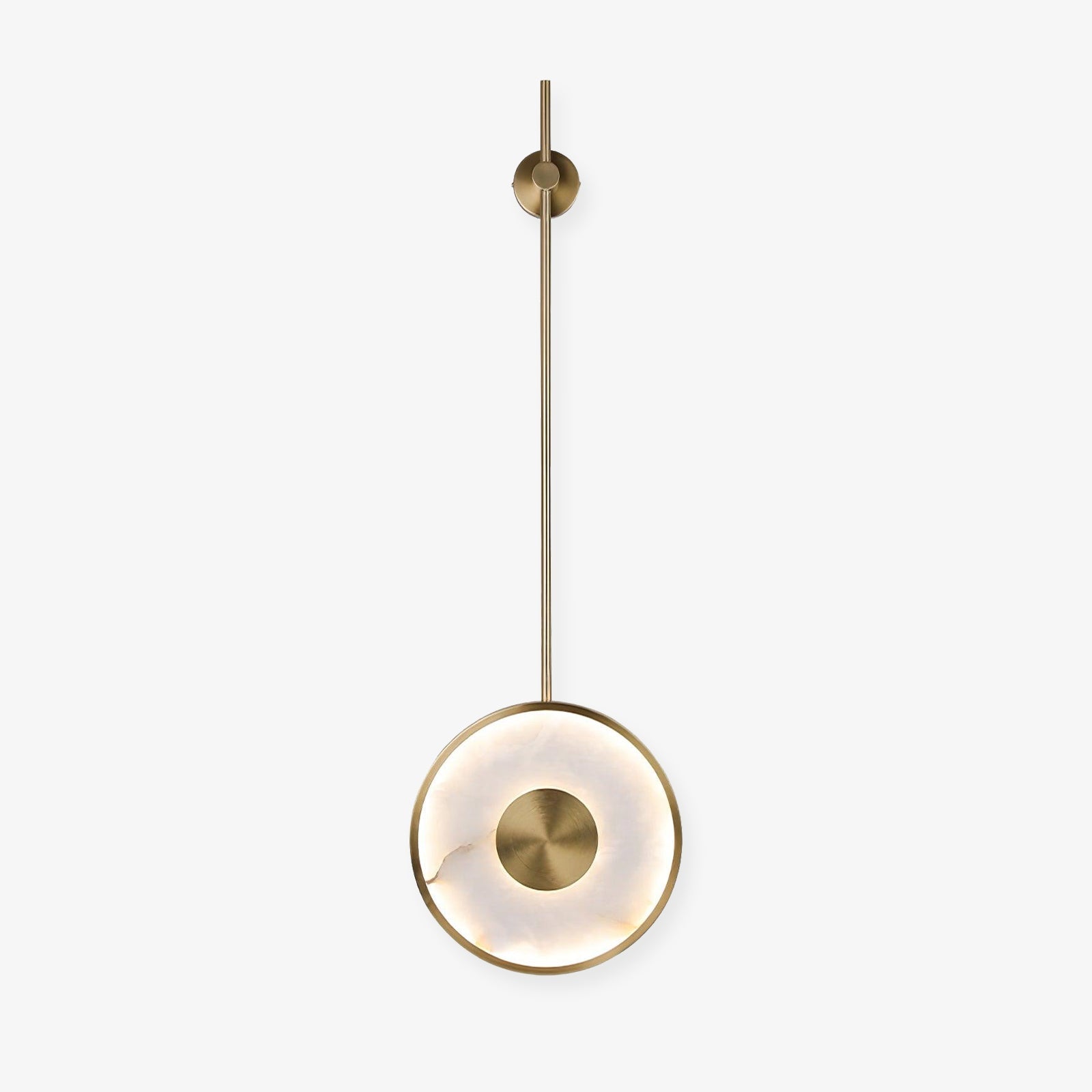 Round Marble Wall Lamp