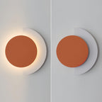 Rounded Abstract Art Sconce