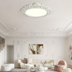 Sculpted Resin Ceiling Lamp